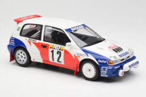 Nissan Sunny GTI-R T. Makinen / S. Harjanne Rally Monte Carlo 1992 Otto 1:18 OT461 Sveķi — attēls 4 no 6