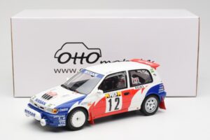 Nissan Sunny GTI-R T. Makinen / S. Harjanne Rally Monte Carlo 1992 Otto 1:18 OT461 Sveķi — attēls 6 no 6