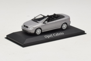 Opel Astra G Kabriolets Grey Metallic Minichamps 1:43 ASTRA001 Metāls — attēls 2 no 4