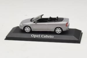 Opel Astra G Kabriolets Grey Metallic Minichamps 1:43 ASTRA001 Metāls
