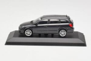 Opel Astra H Universāls Tumšpelēks Minichamps 1:43 ASTRA002 Metāls