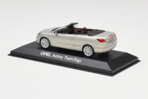Opel Astra H Twin Top Sudrabs Minichamps 1:43 403045633 Metāls — attēls 3 no 4