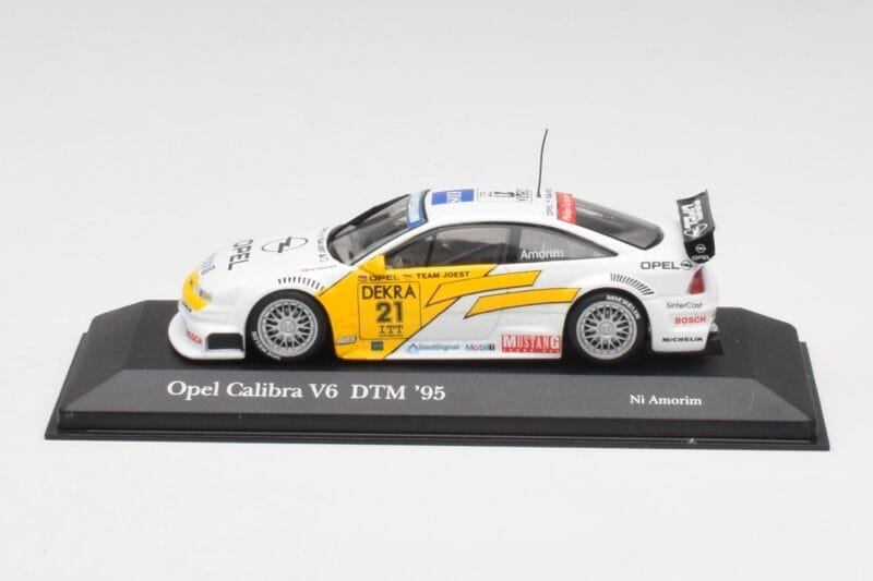 Opel Calibra V6 #21 J. Amorim DTM 1995 Minichamps 1:43 430854121 Metāls