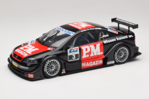 Opel Astra V8 Coupe #3 U. Alzen DTM 2000 Action 1:18 AC8004803 Metāls