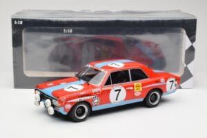 Opel Commodore A #7 N. Joossens / J. Marshall Steinmetz 24 Hours of Spa 1972 Minichamps 1:18 155724607 Metāls — attēls 6 no 6
