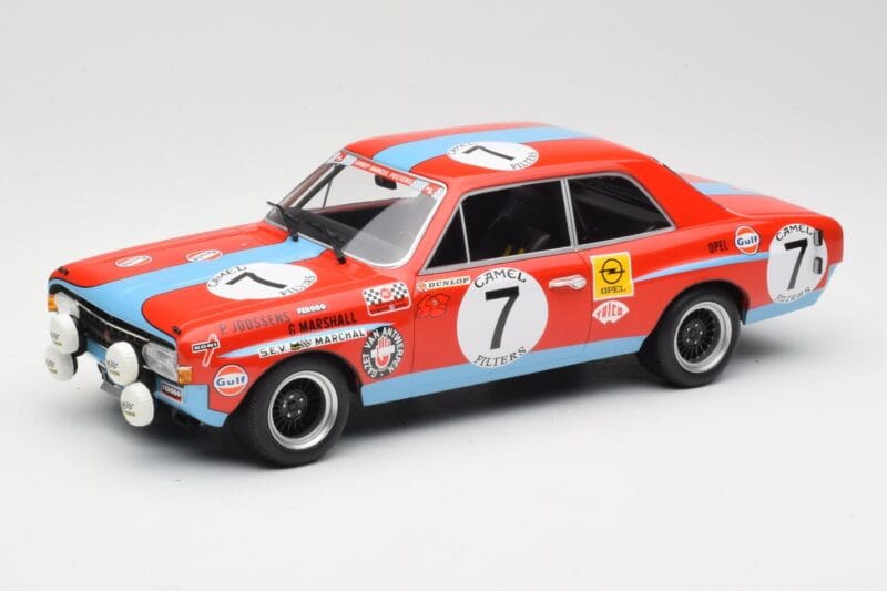 Opel Commodore A #7 N. Joossens / J. Marshall Steinmetz 24 Hours of Spa 1972 Minichamps 1:18 155724607 Metāls