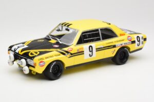 Opel Commodore A #9 Steinmetz E. Haxhe / L. Toussaint 24 Hours of Spa 1970 Minichamps 1:18 155704609 Metāls