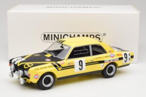 Opel Commodore A Steinmetz #9 J. Haxhe / P. Toussaint 24 Hours of Spa 1970 Minichamps 1:18 107704609 Metāls — attēls 6 no 6