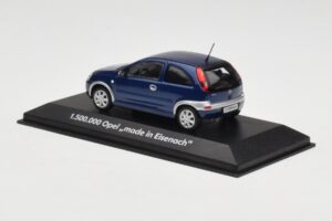 Opel Corsa C 1.5M Made in Eisenach Minichamps 1:43 OPEL003 Metāls — attēls 3 no 4