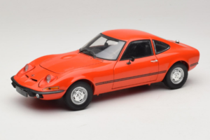 Opel GT/J Sarkans Minichamps 1:18 180049028 Metāls