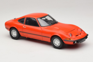 Opel GT/J Sarkans Minichamps 1:18 180049028 Metāls — attēls 6 no 8