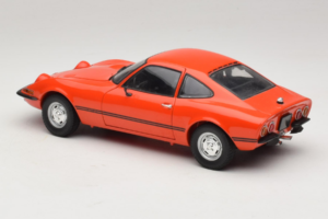 Opel GT/J Sarkans Minichamps 1:18 180049028 Metāls — attēls 7 no 8