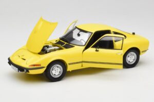 Opel GT/J Dzeltens Minichamps 1:18 180049021 Metāls — attēls 2 no 8