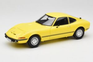 Opel GT/J Dzeltens Minichamps 1:18 180049021 Metāls