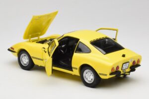 Opel GT/J Dzeltens Minichamps 1:18 180049021 Metāls — attēls 5 no 8