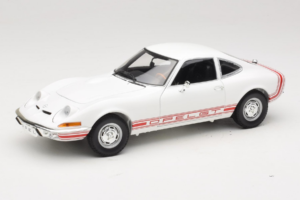 Opel GT Balts Minichamps 1:18 180049027 Metāls