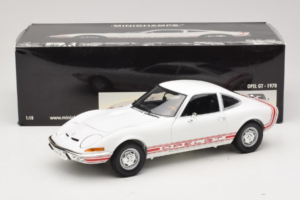 Opel GT Balts Minichamps 1:18 180049027 Metāls — attēls 8 no 8