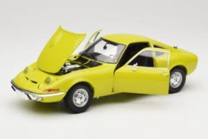 Opel GT Dzeltens Minichamps 1:18 180049032 Metāls — attēls 2 no 8