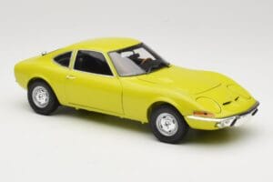 Opel GT Dzeltens Minichamps 1:18 180049032 Metāls — attēls 5 no 8