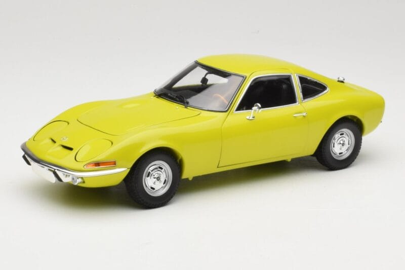 Opel GT Dzeltens Minichamps 1:18 180049032 Metāls