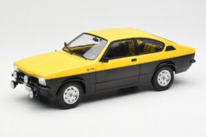 Opel Kadett C GT/E Melns Dzeltens MCG 1:18 MCG18190 Metāls