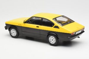 Opel Kadett C GT/E Melns Dzeltens MCG 1:18 MCG18190 Metāls — attēls 5 no 6