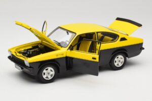 Opel Kadett C GT/E Dzeltens & Melns Minichamps 1:18 180045521 Metāls — attēls 2 no 8