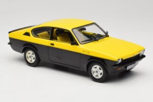 Opel Kadett C GT/E Dzeltens & Melns Minichamps 1:18 180045521 Metāls — attēls 6 no 8