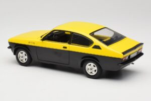 Opel Kadett C GT/E Dzeltens & Melns Minichamps 1:18 180045521 Metāls — attēls 7 no 8