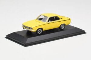 Opel Manta A SR Dzeltens Minichamps 1:43 400045502 Metāls — attēls 2 no 4