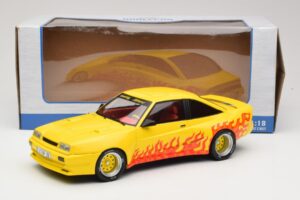 Opel Manta B Mattig Dzeltens ar Liesmu MCG 1:18 MCG18115 Metāls — attēls 6 no 6