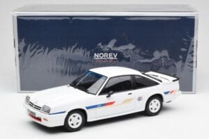 Opel Manta 400 G. Frequelin Balts Norev 1:18 183305 Metāls — attēls 6 no 6