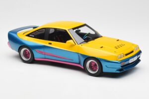 Opel Manta Dzeltens Zils BoS Models 1:18 BOS279 Metāls — attēls 4 no 6
