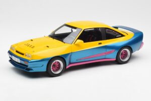 Opel Manta Dzeltens Zils BoS Models 1:18 BOS279 Metāls