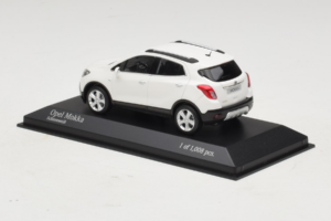 Opel Mokka Balts Minichamps 1:43 410042100 Metāls — attēls 3 no 4