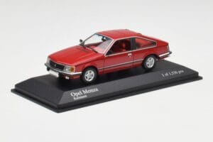 Opel Monza A Sarkans Minichamps 1:43 400045121 Metāls — attēls 2 no 4
