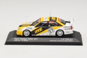 Opel Omega 3000 24V #37 K-H. Strycek DTM 1991 Minichamps 1:43 400914437 Metāls