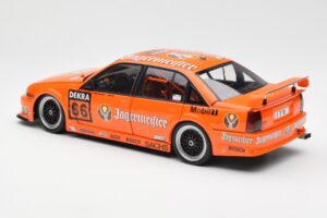 Opel Omega 3000 24V #66 Jägermeister P. Oberdorfer DTM 1991 Minichamps 1:18 100914466 Metāls — attēls 7 no 8