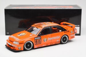 Opel Omega 3000 24V #66 Jägermeister P. Oberdorfer DTM 1991 Minichamps 1:18 100914466 Metāls — attēls 8 no 8