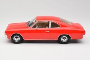Opel Rekord C Coupe Sarkans Minichamps 1:18 107047020 Sveķi — attēls 3 no 6