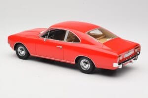 Opel Rekord C Coupe Sarkans Minichamps 1:18 107047020 Sveķi — attēls 5 no 6