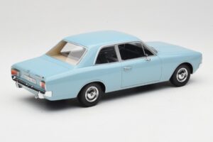 Opel Rekord C Gaiši Zils Minichamps 1:18 107047002 Metāls — attēls 2 no 6