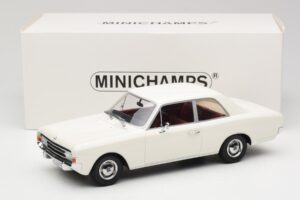 Opel Rekord C Balts Minichamps 1:18 107047001 Metāls — attēls 6 no 6