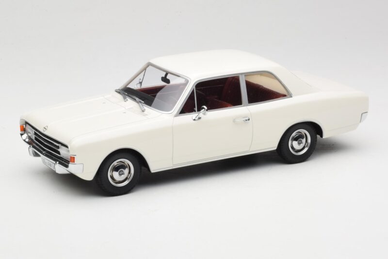 Opel Rekord C Balts Minichamps 1:18 107047001 Metāls