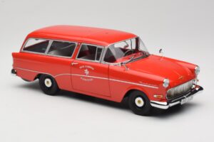 Opel Rekord P1 Caravan Feuerwehr Neuenkirchen Minichamps 1:18 180043291 Metāls — attēls 6 no 8