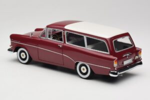 Opel Rekord P1 Caravan Sarkans Minichamps 1:18 180043211 Metāls — attēls 7 no 8