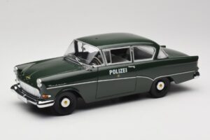Opel Rekord P1 Polizei Minichamps 1:18 180043290 Metāls