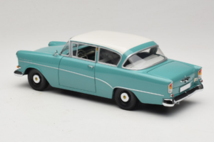Opel Rekord P1 Tirkīzzils Minichamps 1:18 180043200 Metāls — attēls 7 no 8