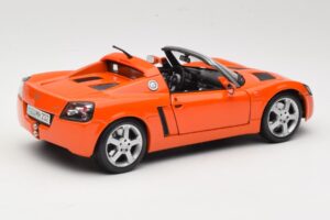 Opel Speedster Oranžs Maisto 1:18 31615 Metāls — attēls 3 no 8