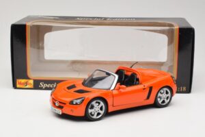 Opel Speedster Oranžs Maisto 1:18 31615 Metāls — attēls 8 no 8
